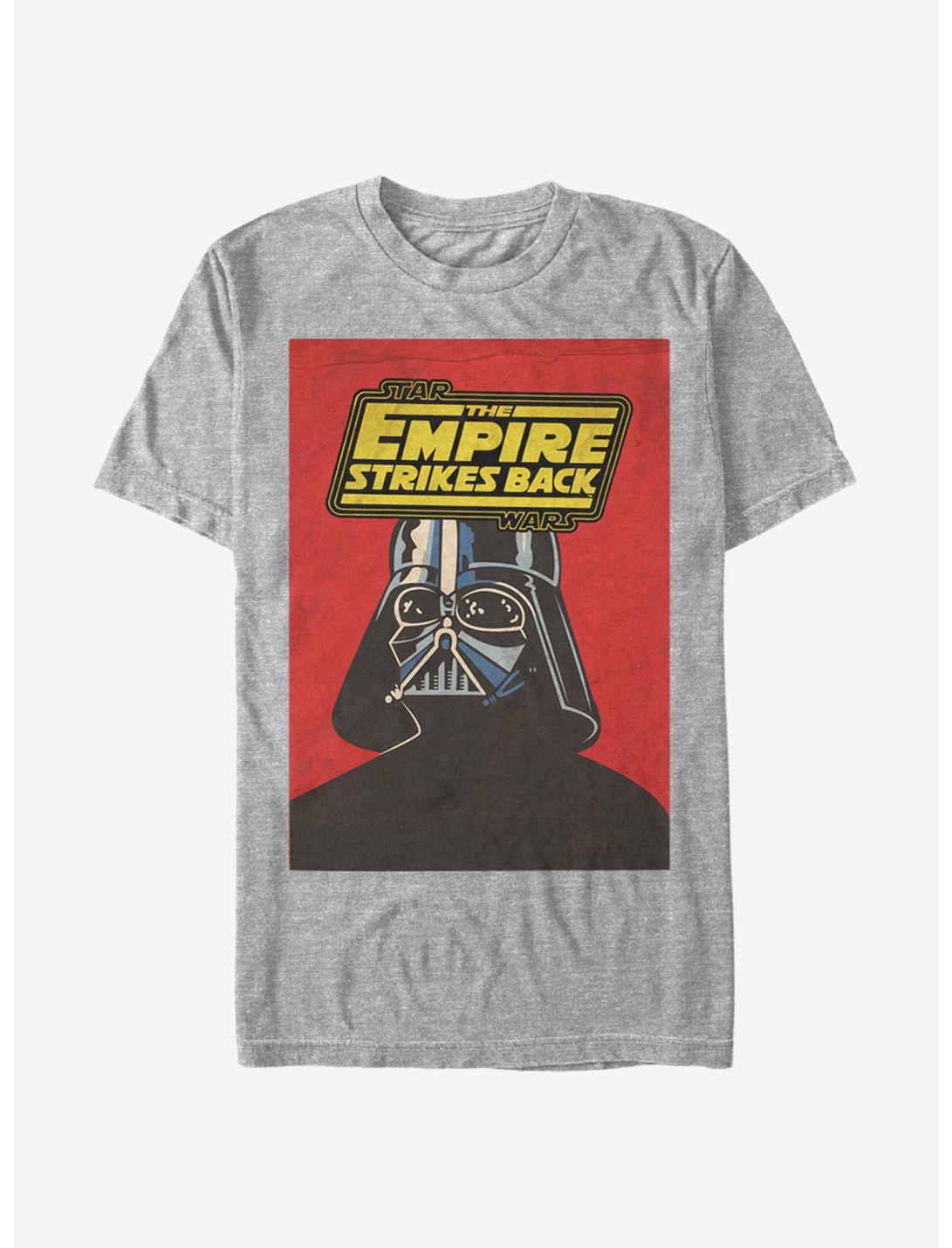 Star Wars Episode V Empire Strikes Back Vader Trading Card T-Shirt, ATH HTR, hi-res