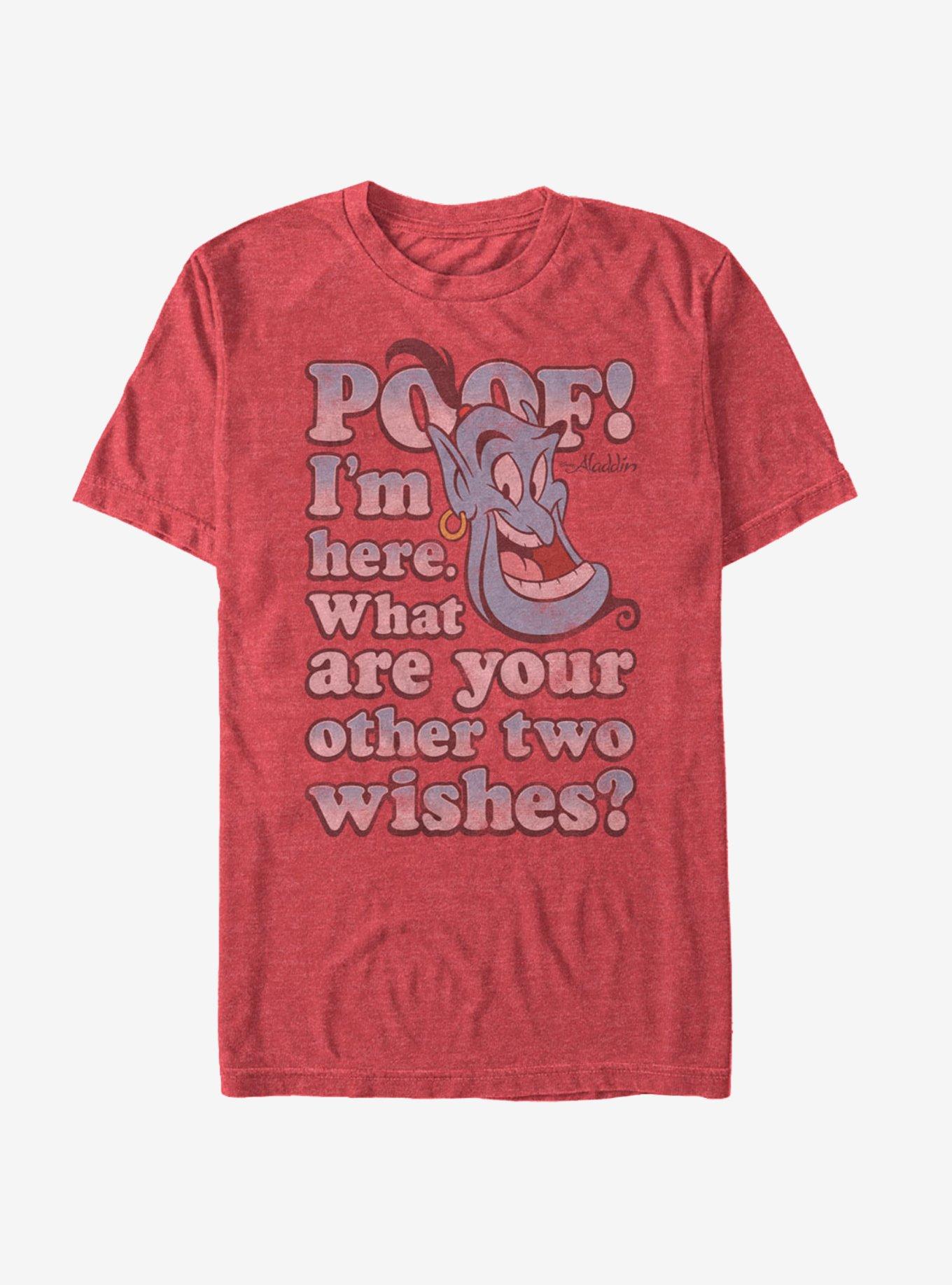 Disney Aladdin Genie Two Wishes T-Shirt, , hi-res