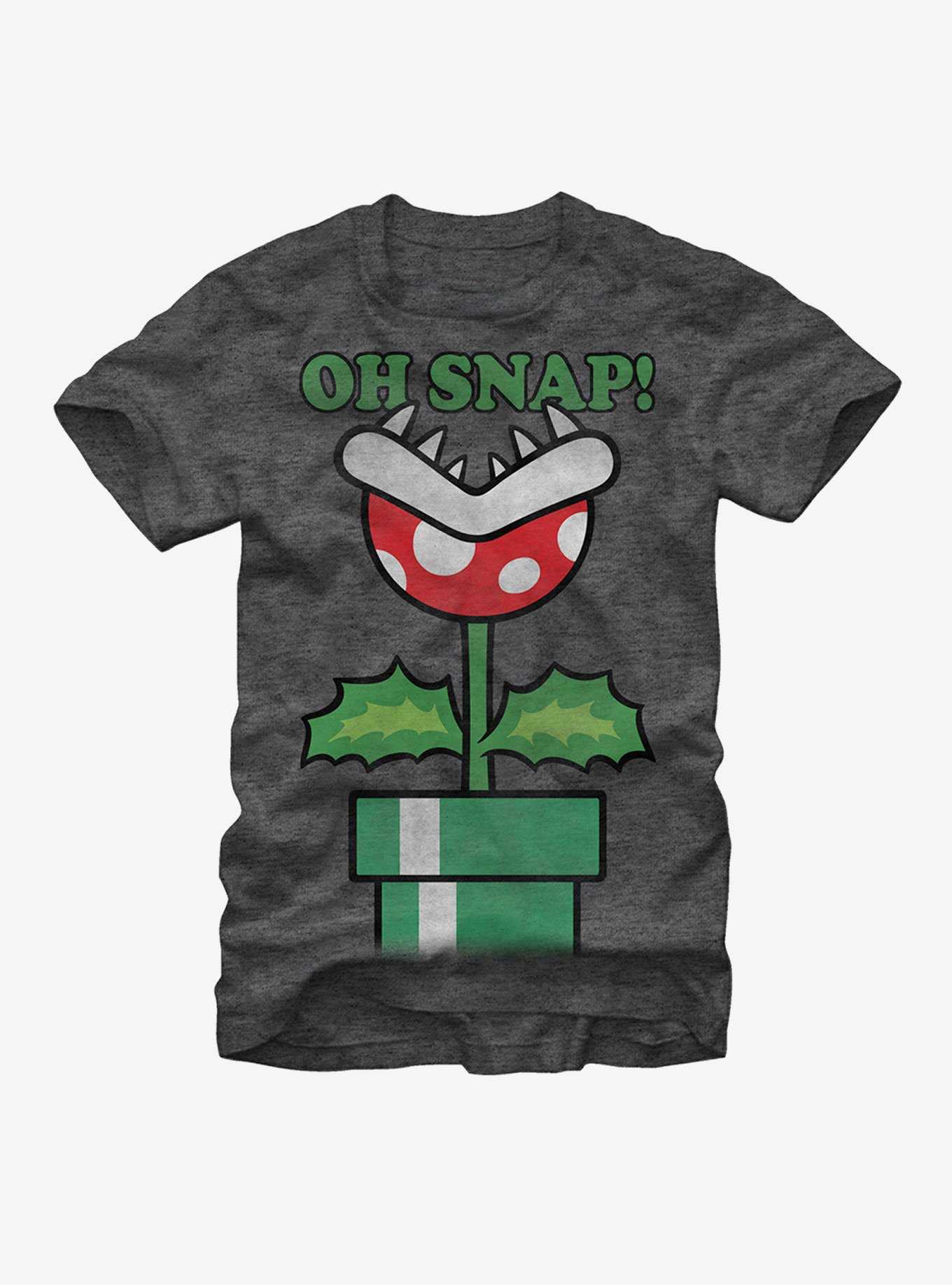 Nintendo Mario Piranha Plant Oh Snap T-Shirt, , hi-res