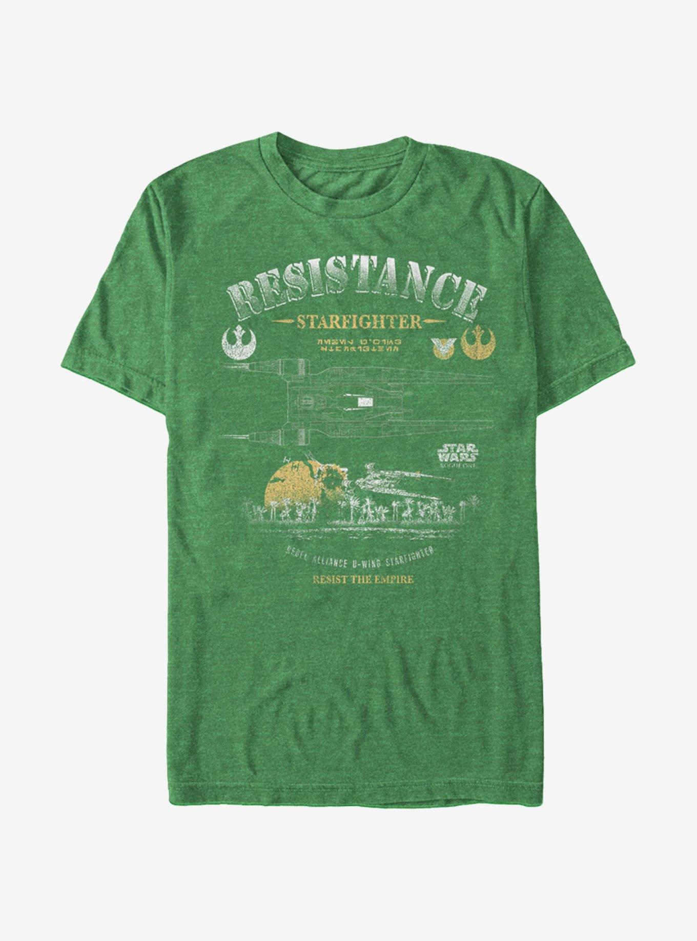 Star Wars Resistance U-Wing T-Shirt, KEL HTR, hi-res