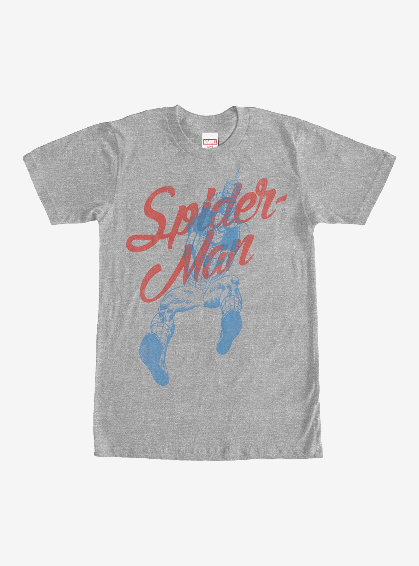 Marvel Spider-Man Cursive T-Shirt