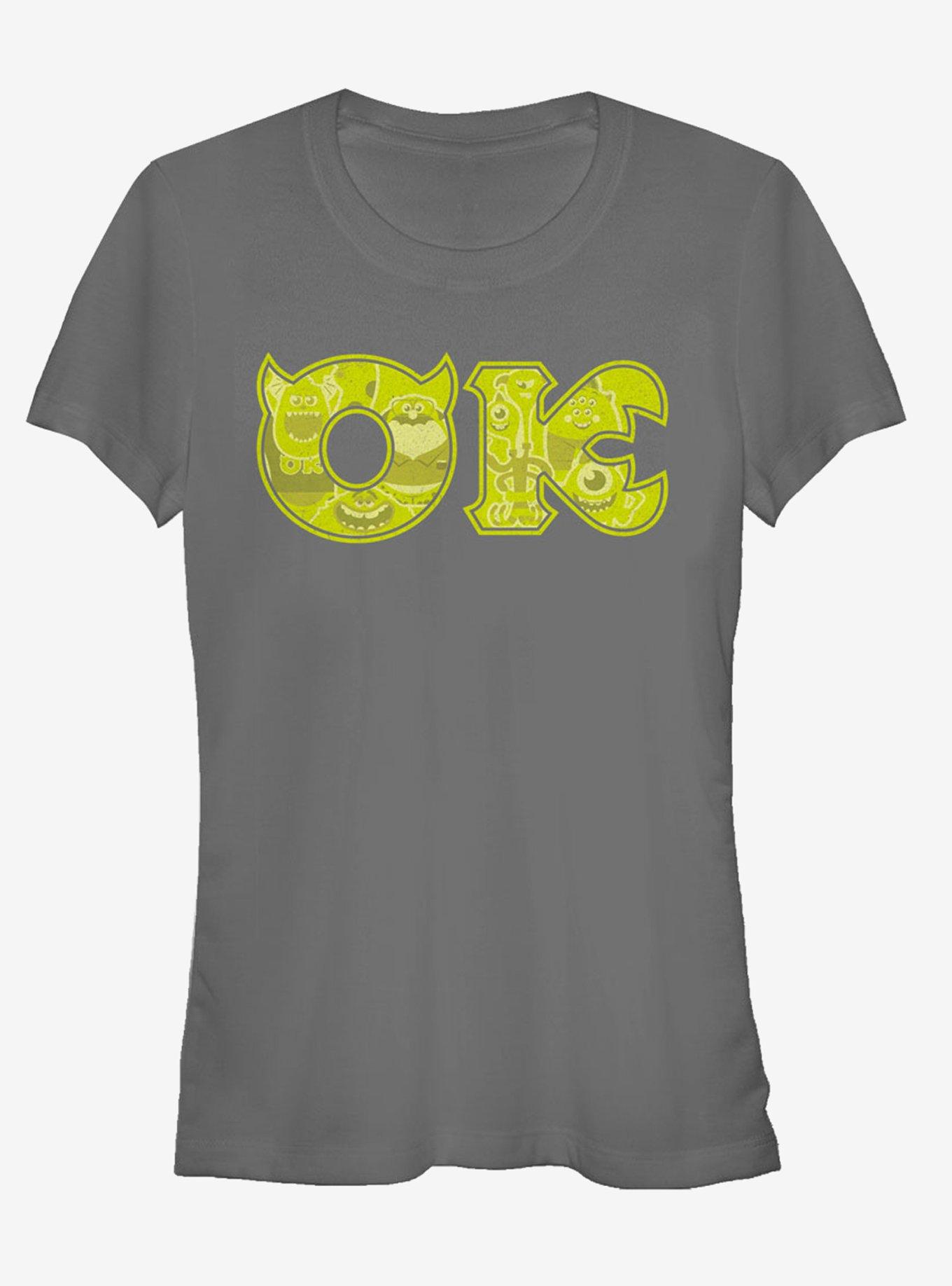 Disney Pixar Monsters Inc. Oozma Kappa Fraternity Girls T-Shirt, CHARCOAL, hi-res