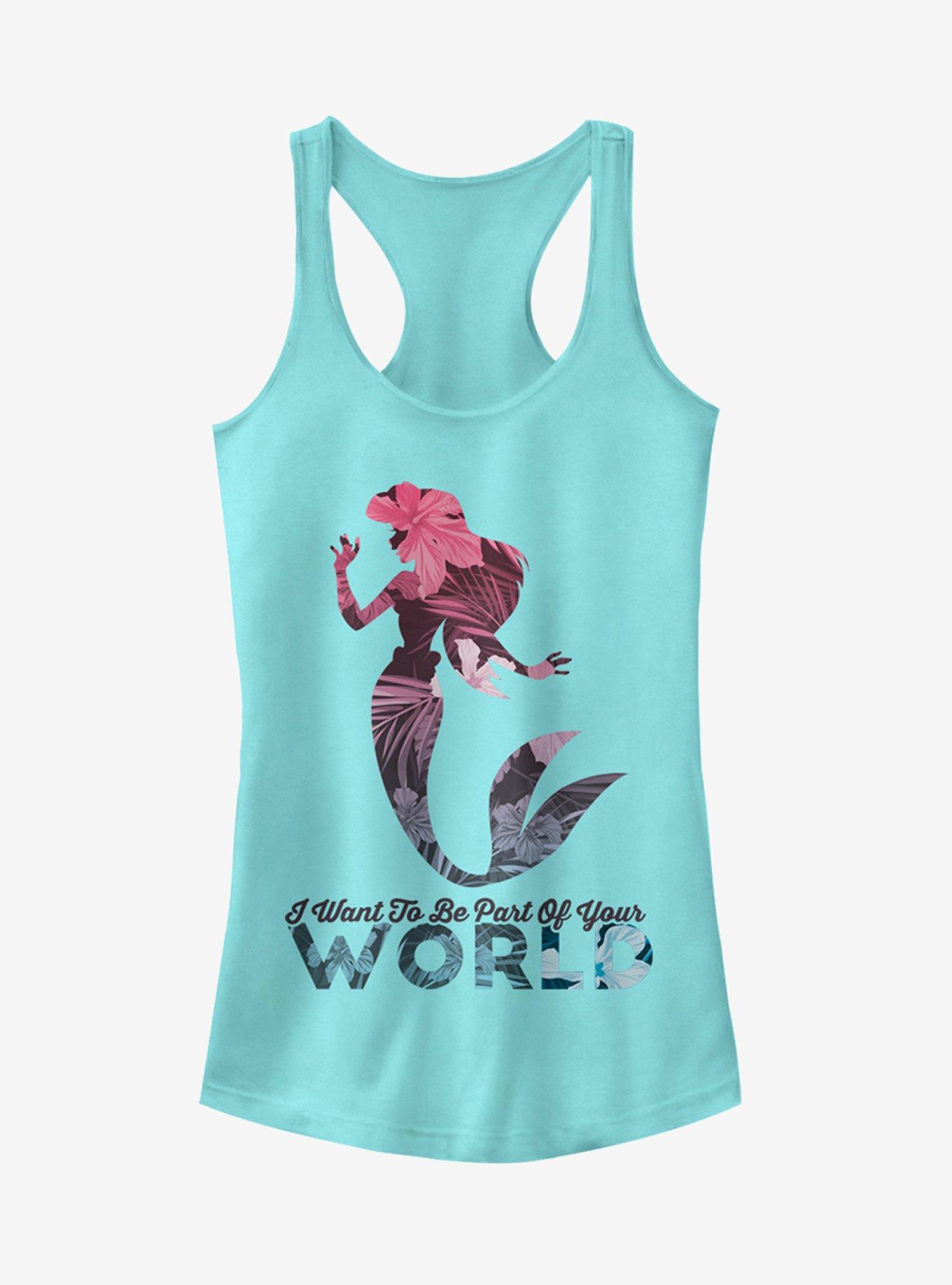 Disney The Little Mermaid Ariel Part Of Your World Girls Tank Top, CANCUN, hi-res