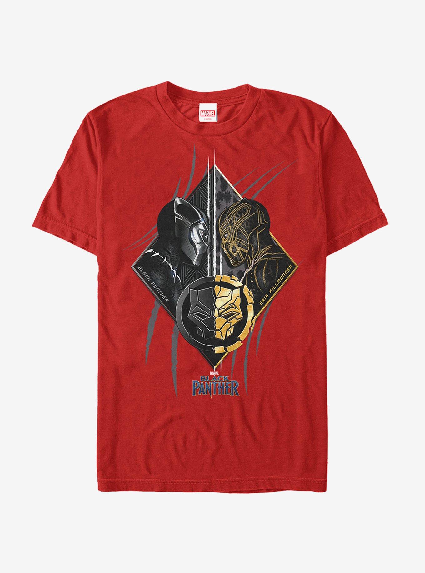 Marvel Black Panther 2018 Ultimate Battle T-Shirt, RED, hi-res