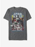 Star Wars Captain Phasma Cartoon T-Shirt, CHAR HTR, hi-res