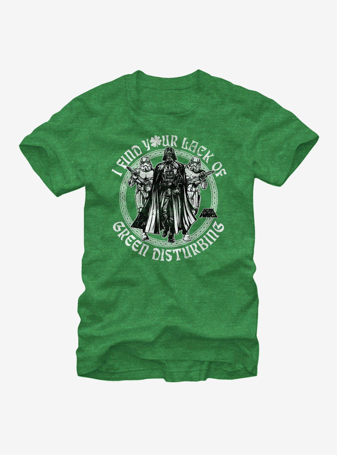 Star Wars  I Find Your Lack of Green Disturbing T-Shirt, KEL HTR, hi-res