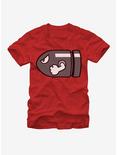 Nintendo Mario Bullet Bill T-Shirt, RED HTR, hi-res
