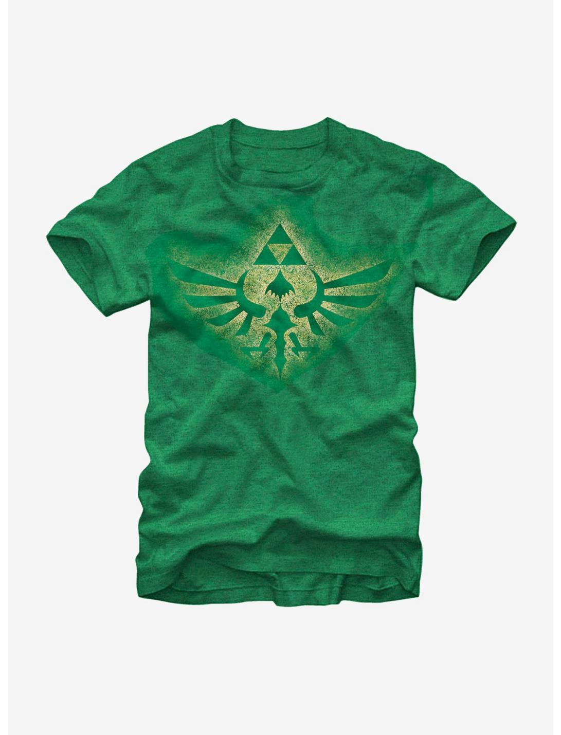 Nintendo Soaring Triforce T-Shirt, KEL HTR, hi-res