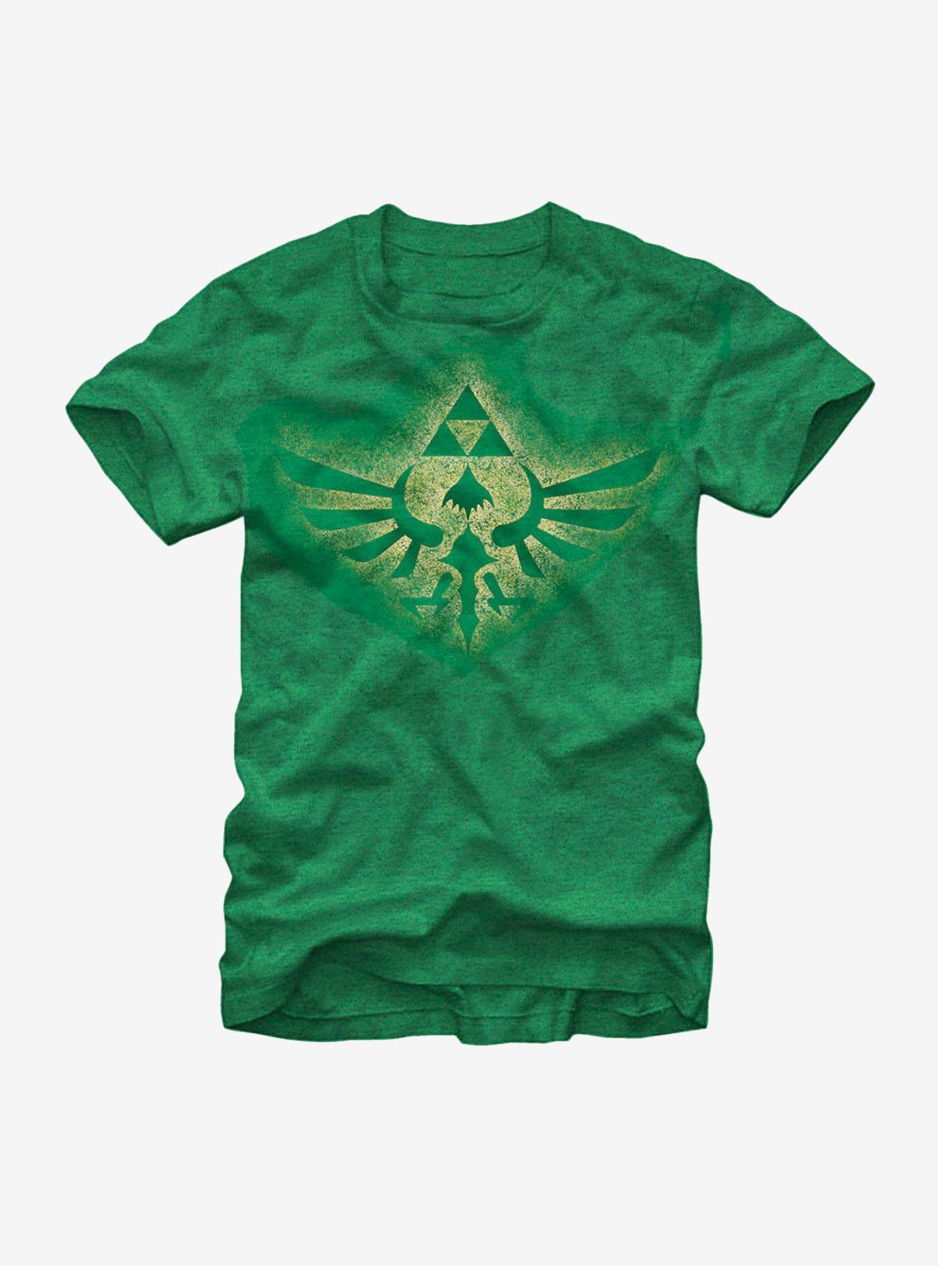 Nintendo Soaring Triforce T-Shirt, KEL HTR, hi-res