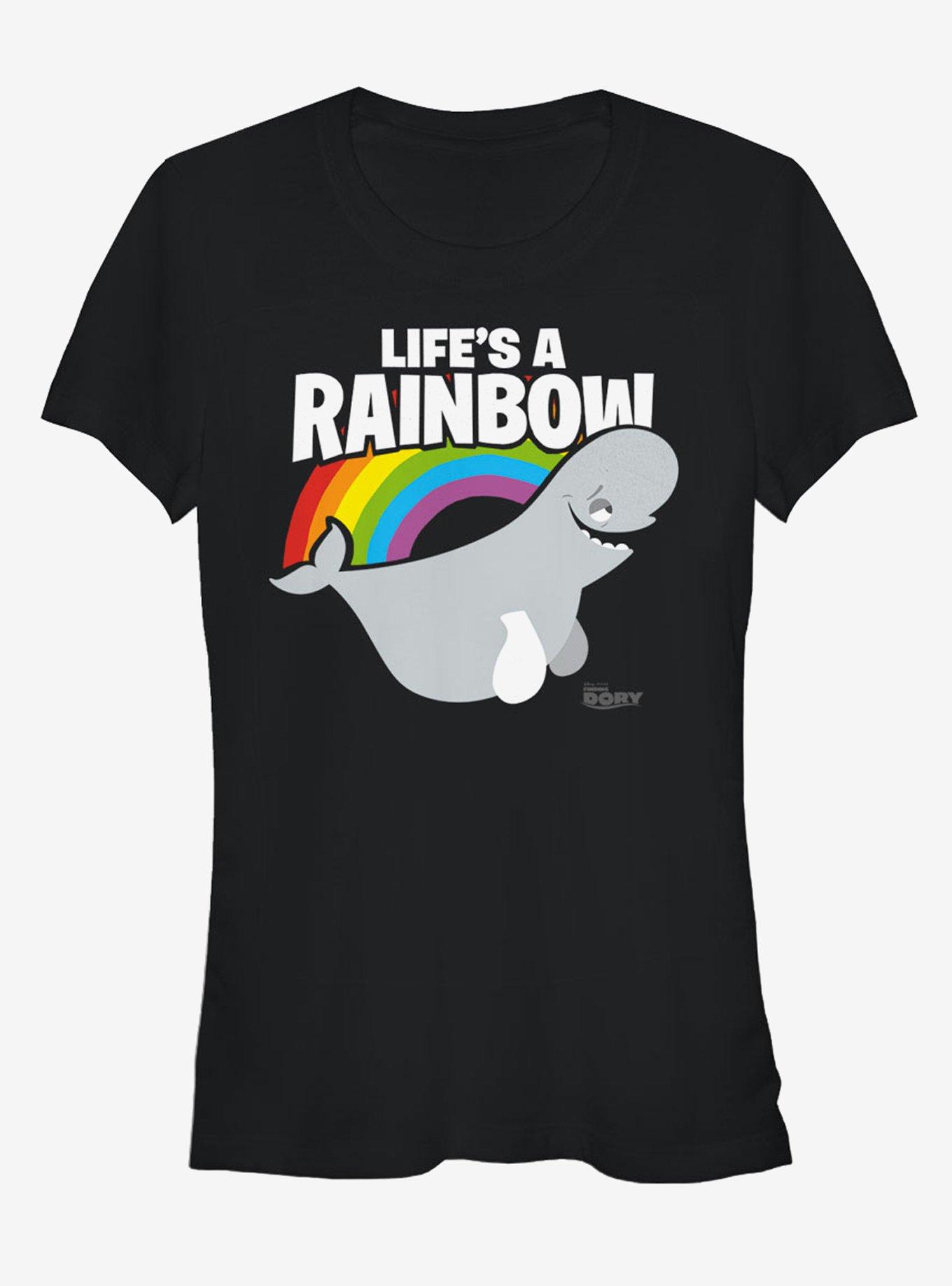 Disney Pixar Finding Dory Bailey Life is a Rainbow Girls T-Shirt, , hi-res