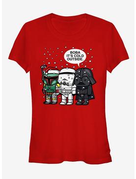 Star Wars Christmas Boba It's Cold Outside Girls T-Shirt, , hi-res
