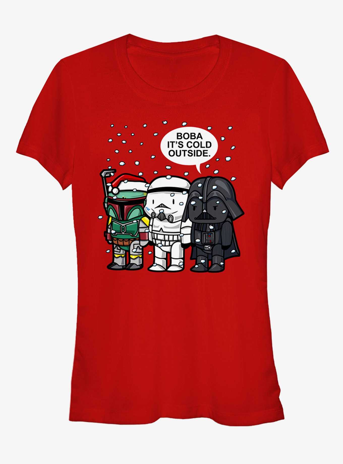 Star Wars Christmas Boba It's Cold Outside Girls T-Shirt, , hi-res