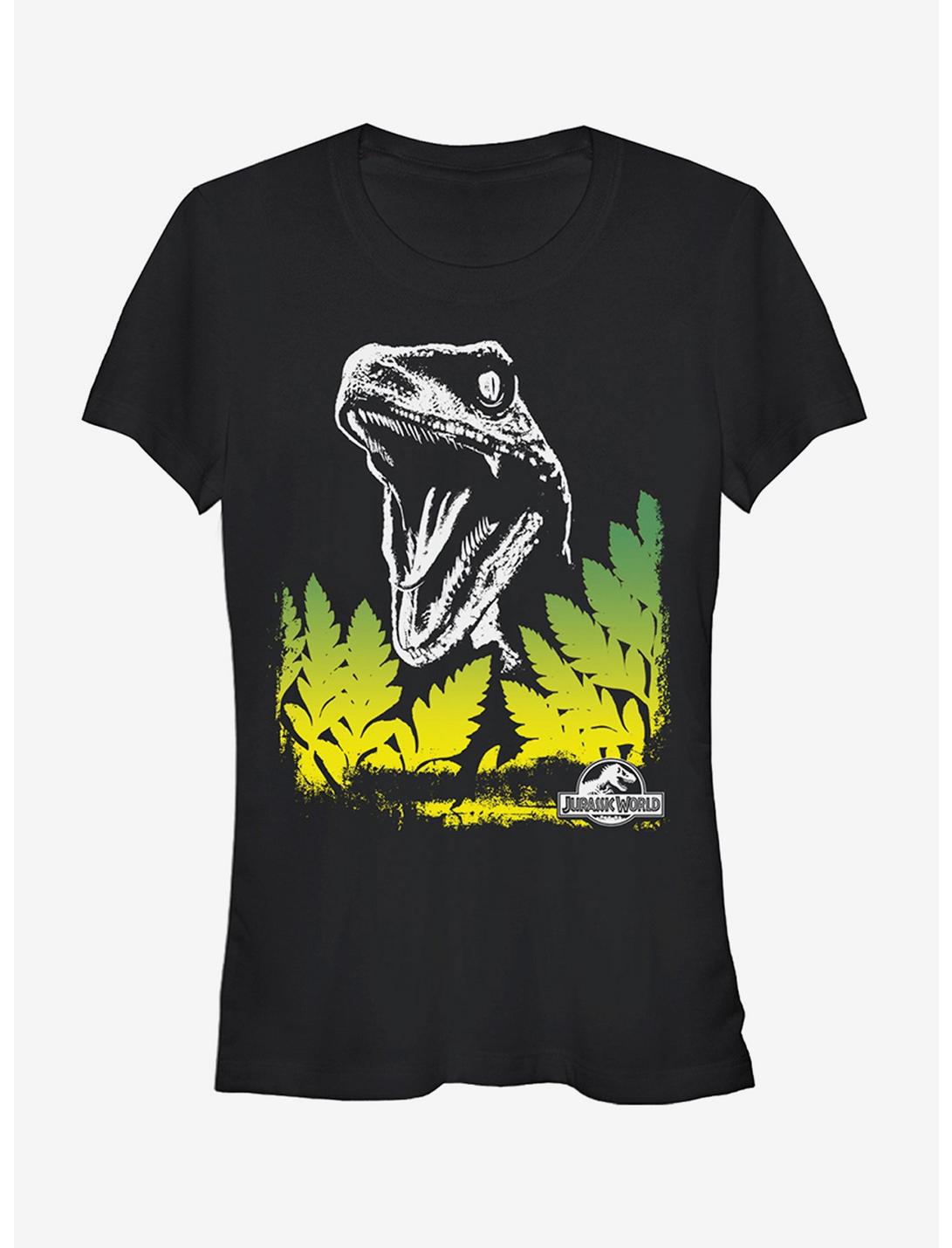 Jurassic Park Velociraptor Surprise Girls T-Shirt, BLACK, hi-res