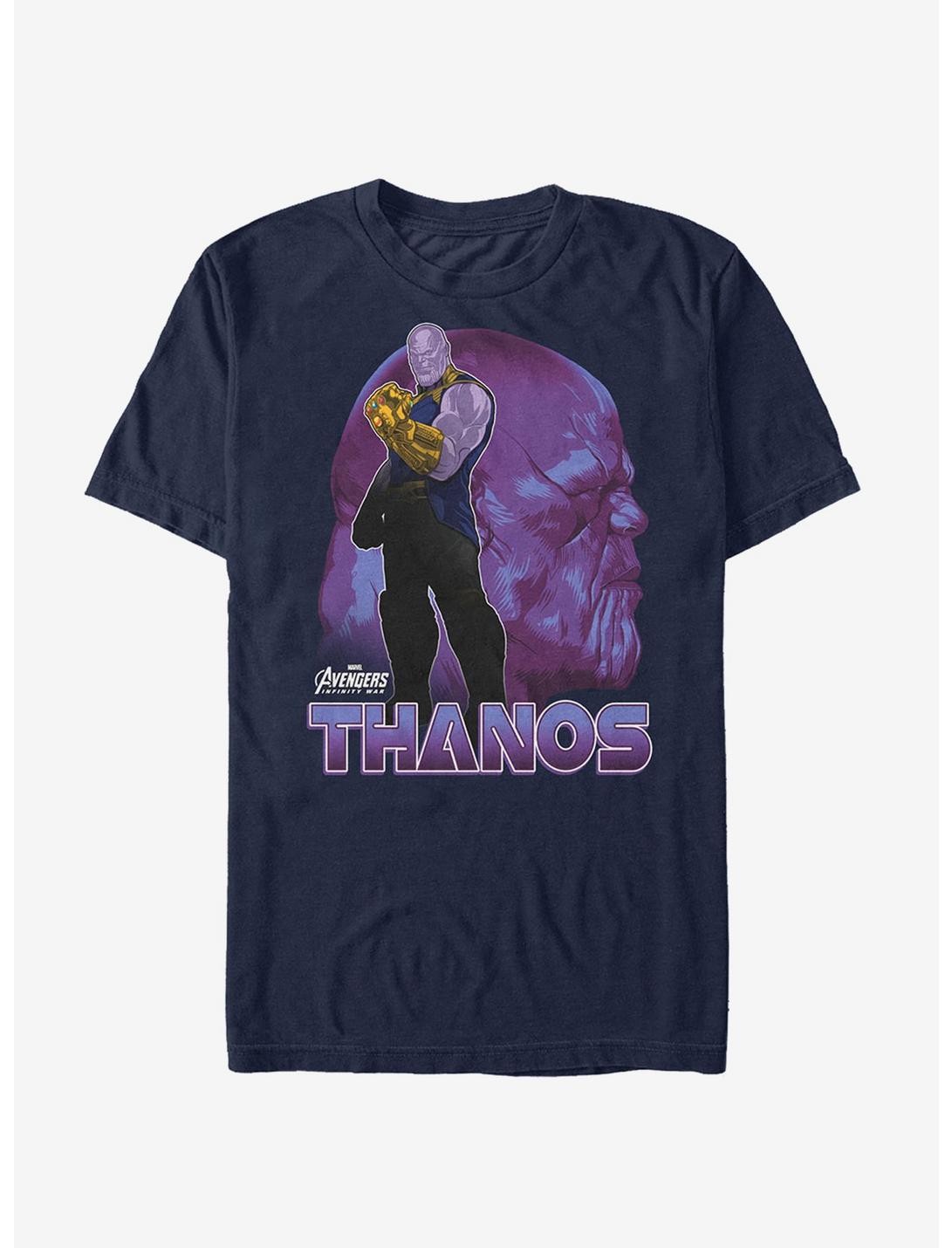 Marvel Avengers: Infinity War Thanos View T-Shirt, NAVY, hi-res