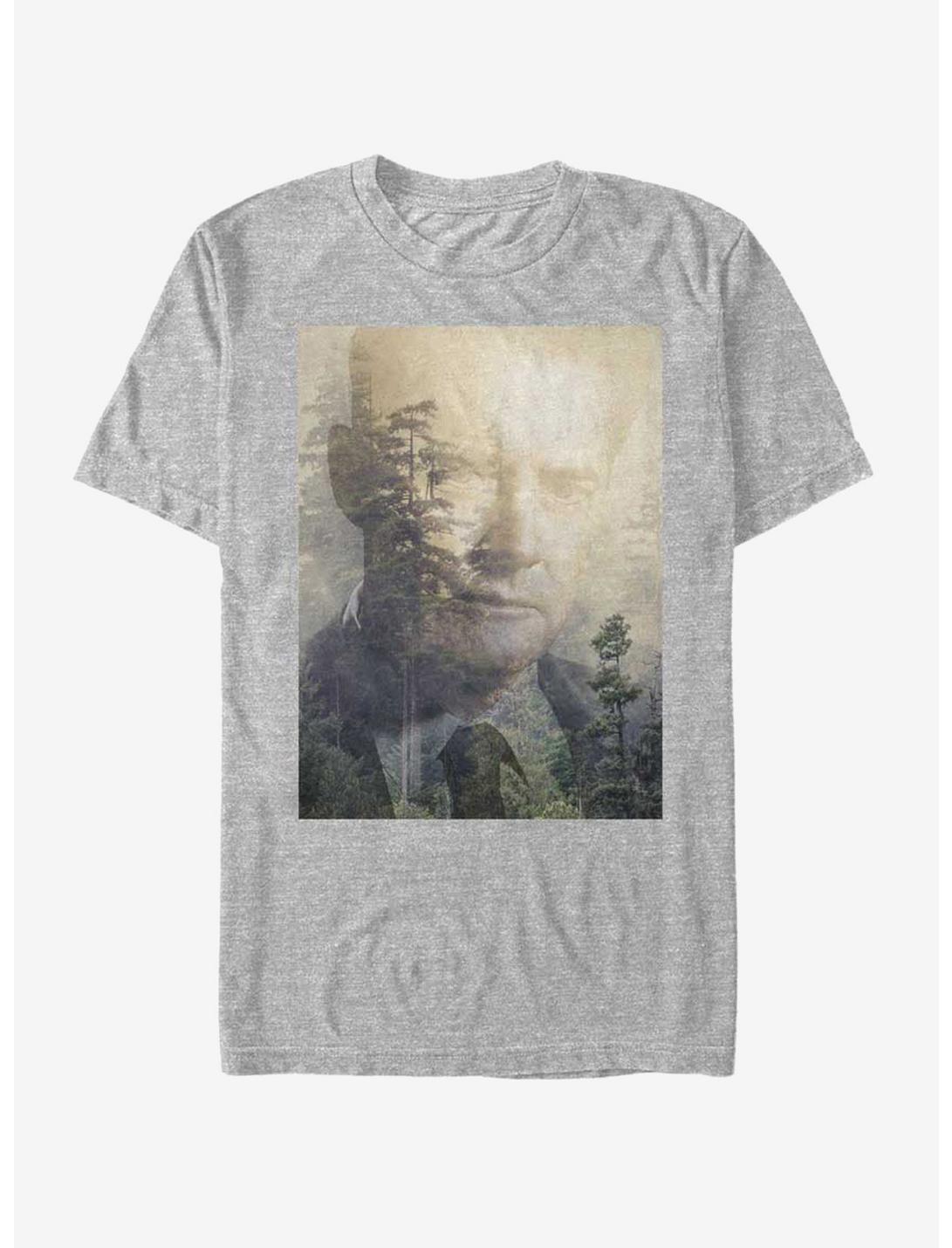 Twin Peaks Agent Cooper Fade T-Shirt, ATH HTR, hi-res