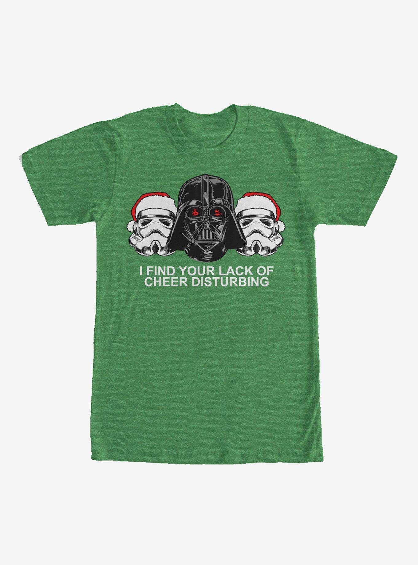 Star Wars Christmas Empire Lack of Cheer T-Shirt, KEL HTR, hi-res