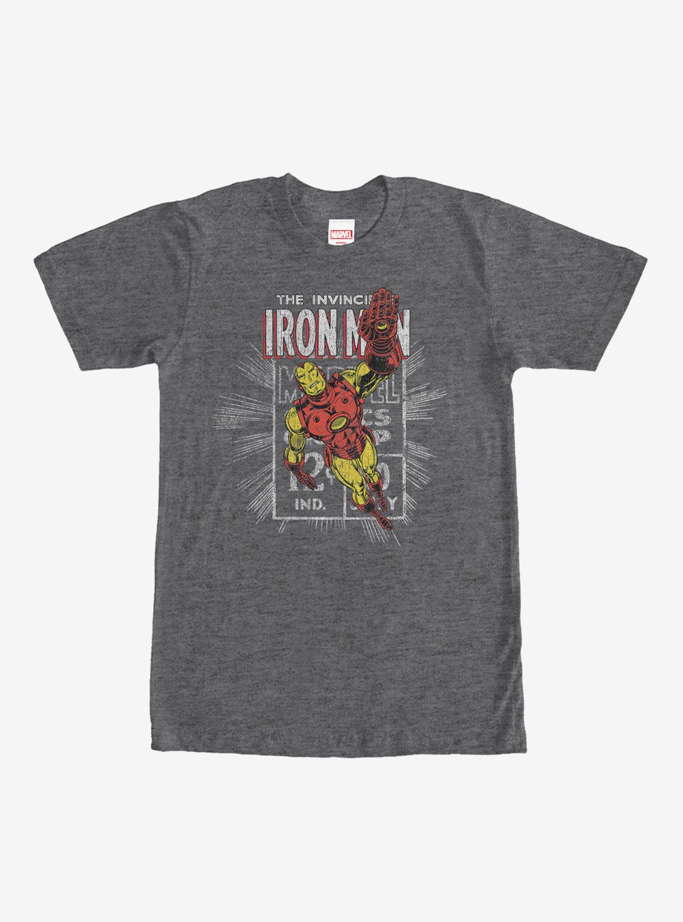 Marvel Iron Man Comic Book Cent T-Shirt