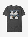 Star Wars Porg Square T-Shirt, CHAR HTR, hi-res