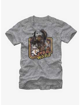 Star Wars Retro Chewbacca and Poe Dameron T-Shirt, , hi-res