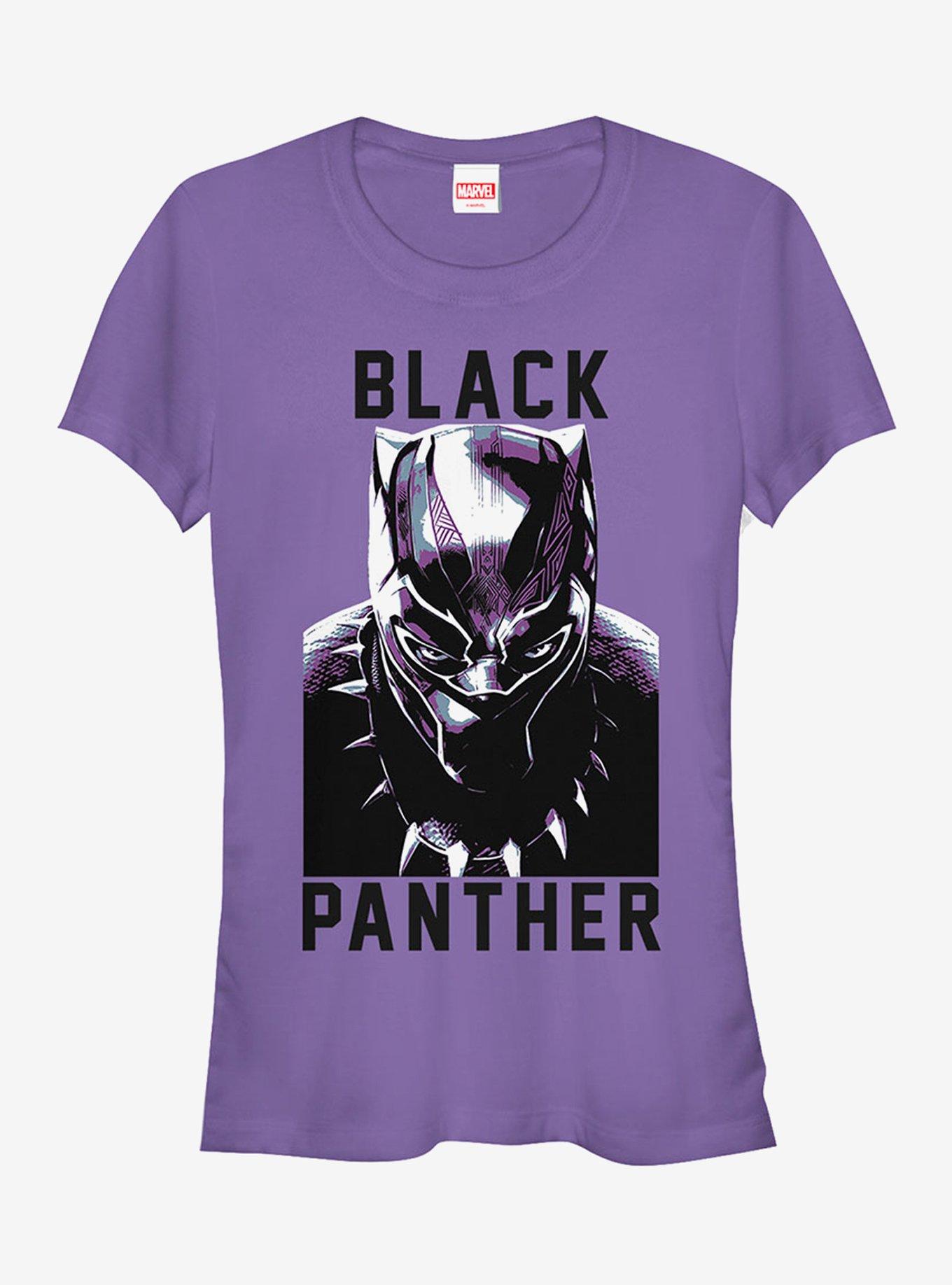 Marvel Black Panther 2018 Portrait Girls T-Shirt