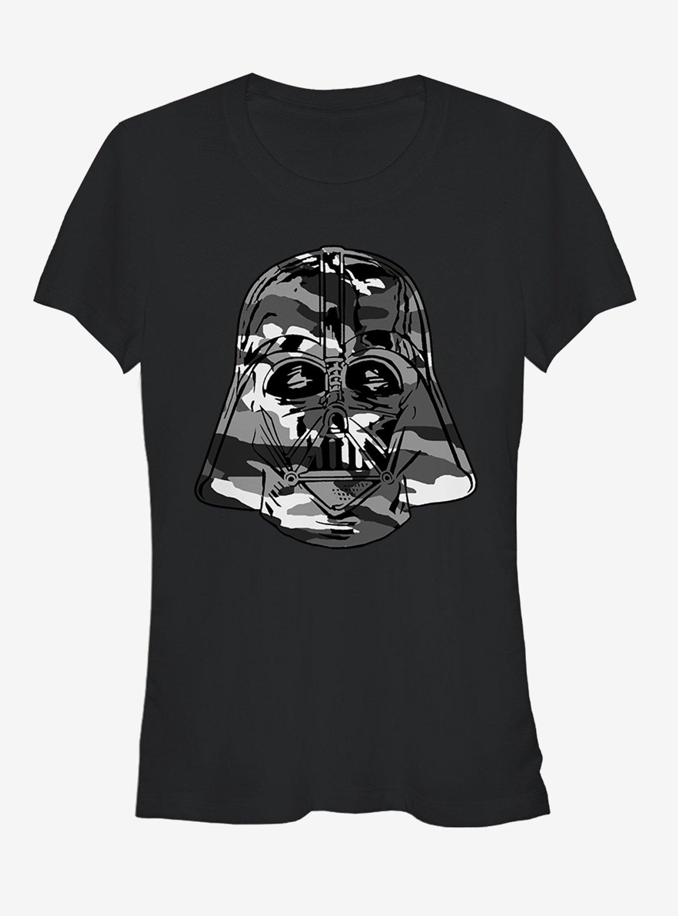 Star Wars Darth Vader Camo Girls T-Shirt, BLACK, hi-res