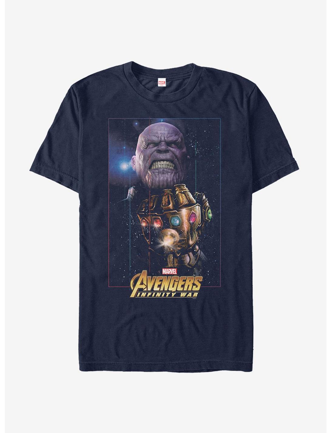 Marvel Avengers: Infinity War Thanos Mission T-Shirt, NAVY, hi-res