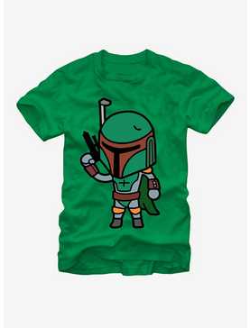 Star Wars Boba Fett Cartoon T-Shirt, , hi-res