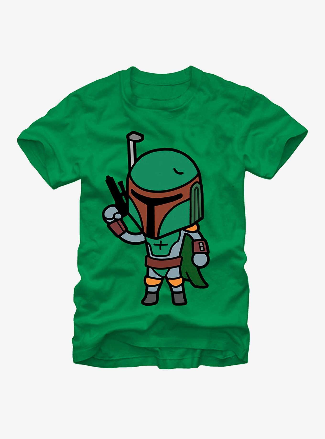 Star Wars Boba Fett Cartoon T-Shirt, , hi-res