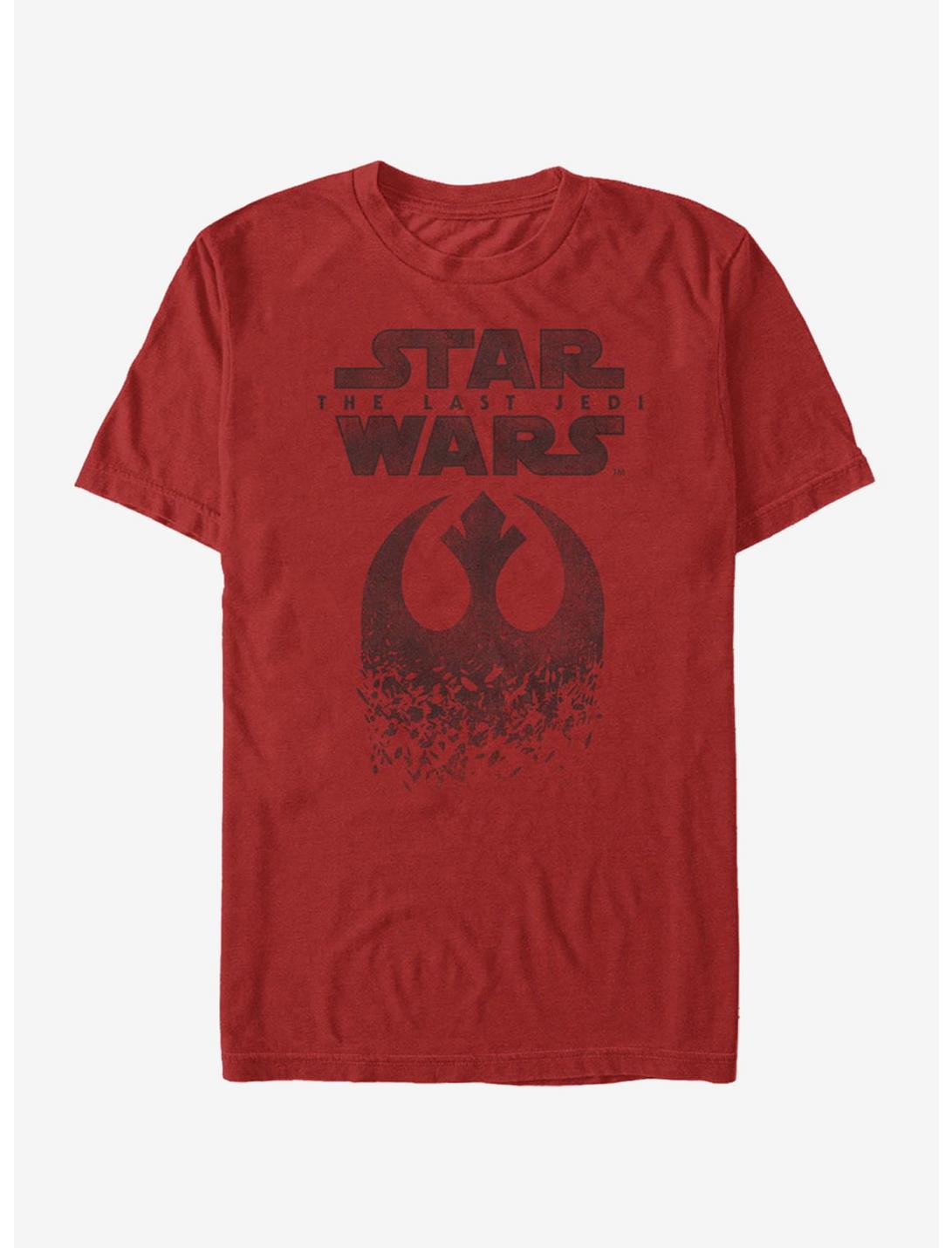 Star Wars Rebel Logo Fleck T-Shirt, RED, hi-res