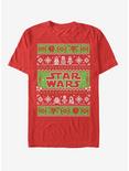 Star Wars Ugly Christmas Sweater Come to the Merry Side T-Shirt, RED, hi-res