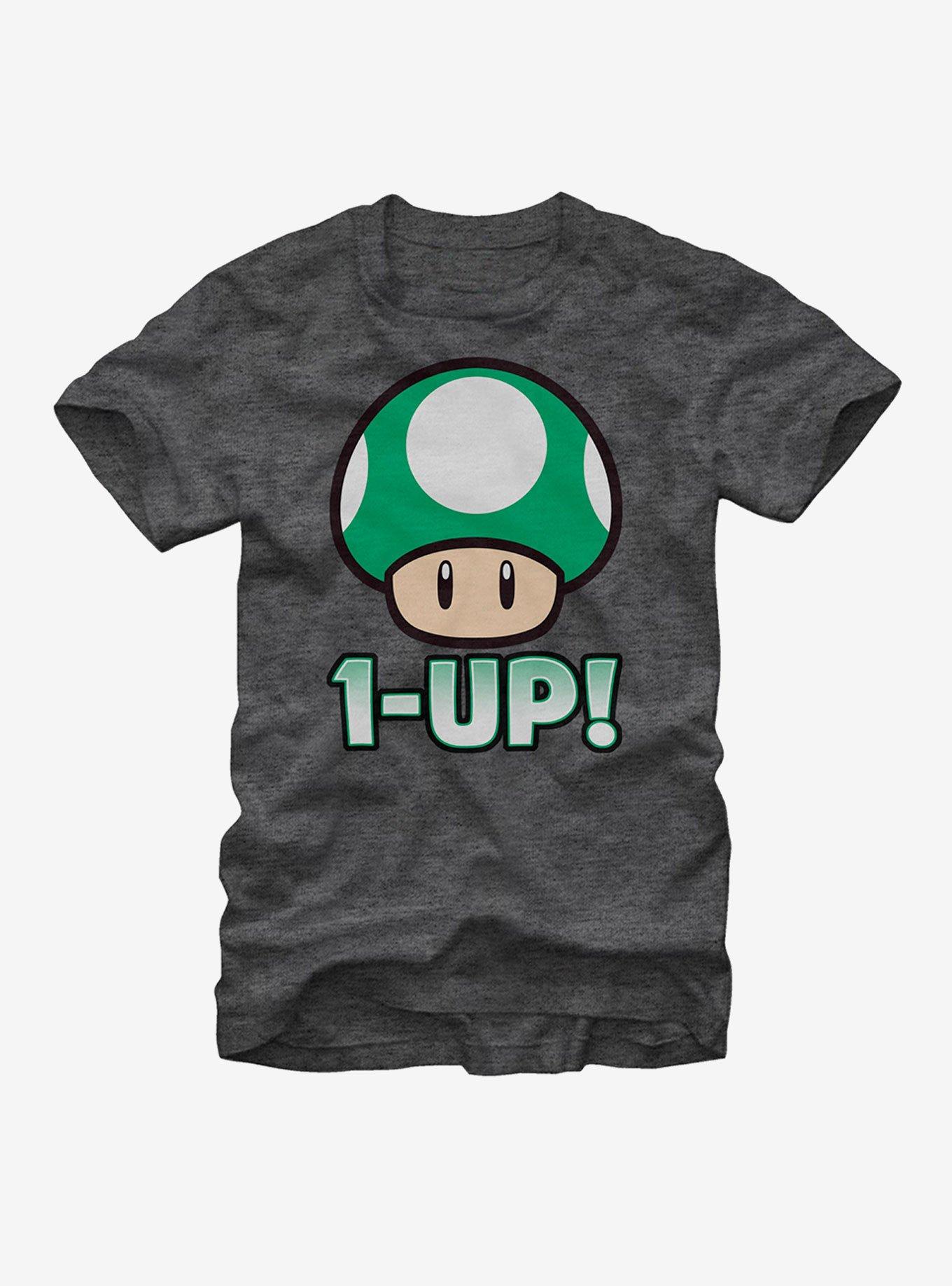 Nintendo 1-Up Green Mushroom T-Shirt, , hi-res