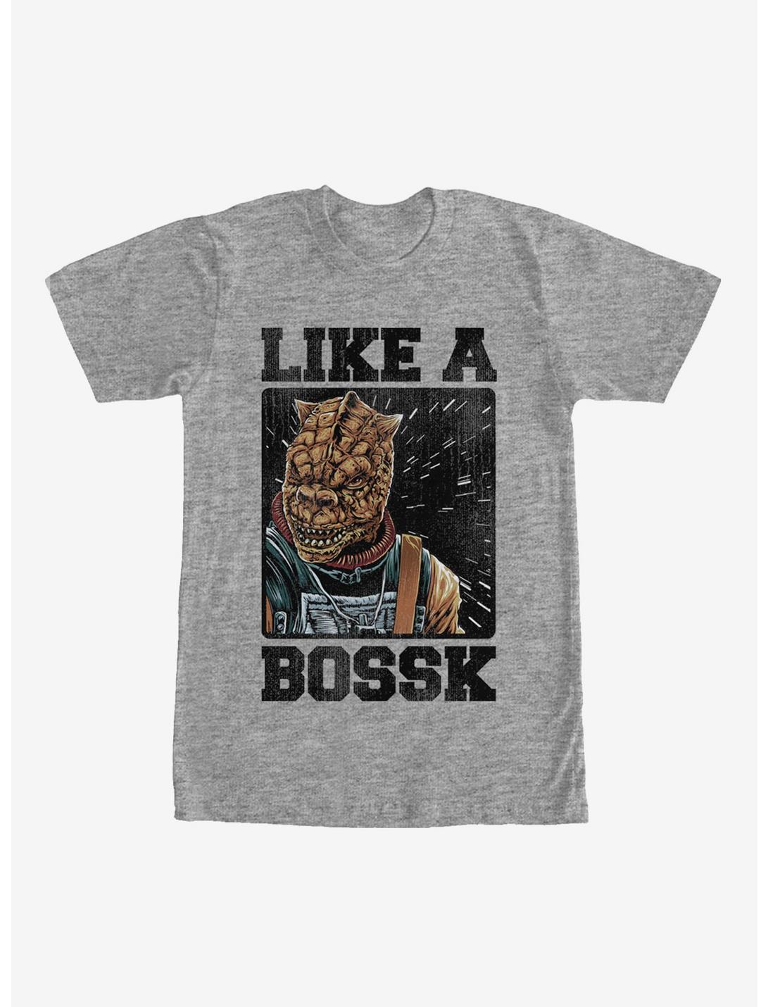 Star Wars Bounty Hunter Like a Bossk T-Shirt, ATH HTR, hi-res