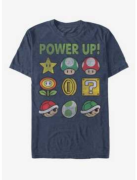 Nintendo Super Mario Power Up Bingo T-Shirt, , hi-res