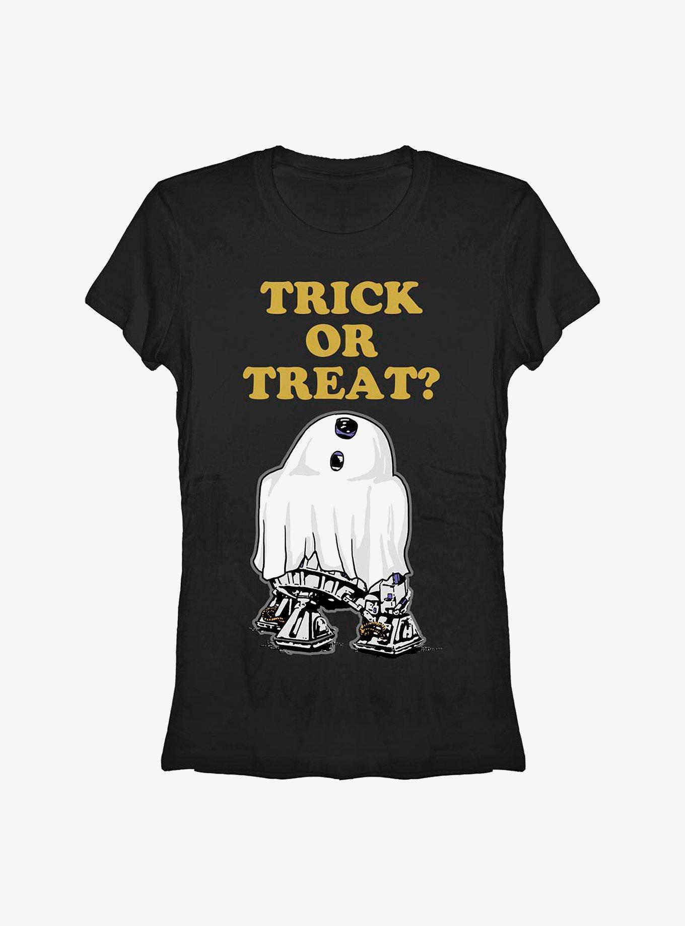 Star Wars Halloween Droids Trick or Treat Girls T-Shirt