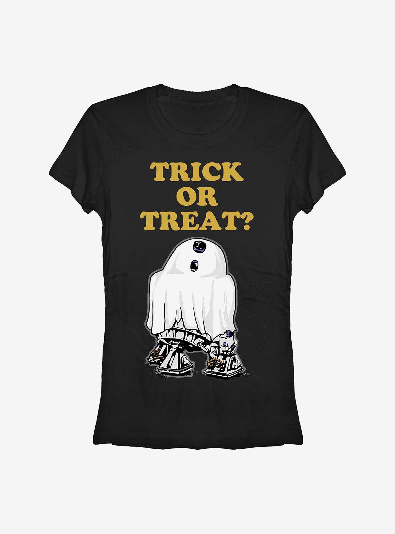 Star Wars Halloween Droids Trick or Treat Girls T-Shirt, BLACK, hi-res