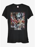 Marvel Jane Foster Thor Mask Girls T-Shirt, BLACK, hi-res