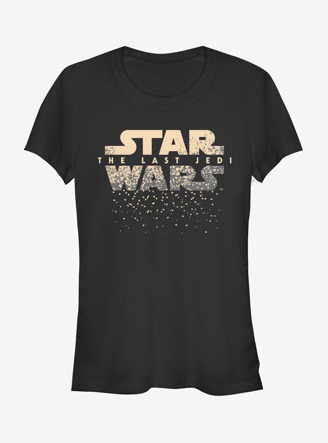 Star Wars Lights Girls T-Shirt, BLACK, hi-res