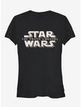 Star Wars Episode VII The Force Awakens Classic Logo Girls T-Shirt, BLACK, hi-res