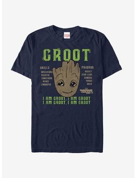 Marvel Guardians of the Galaxy Vol. 2 Groot Skills T-Shirt, , hi-res