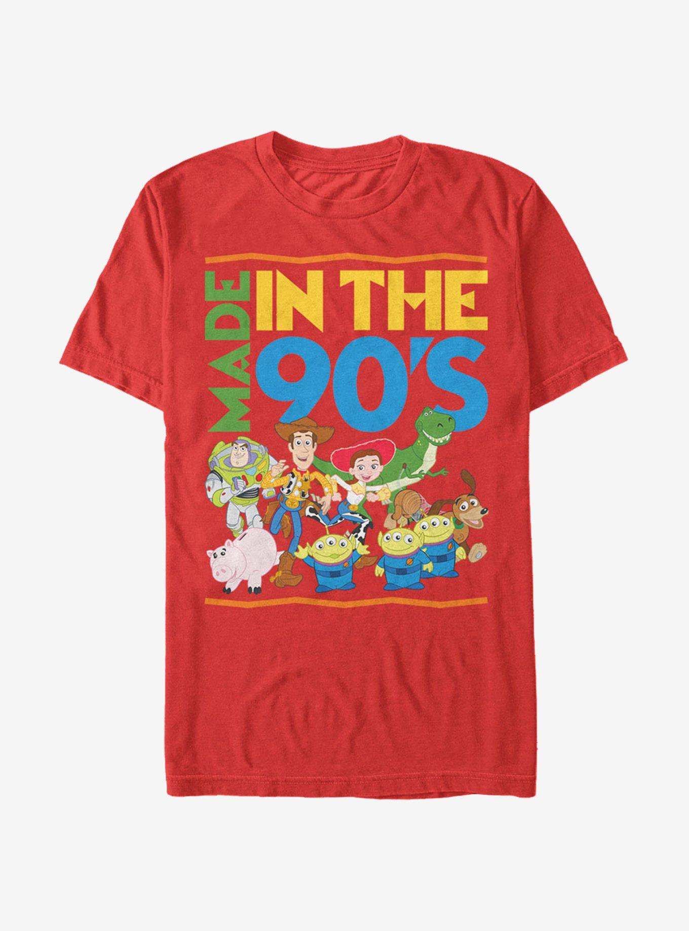 Toy Story Made in the 90's T-Shirt, RED, hi-res