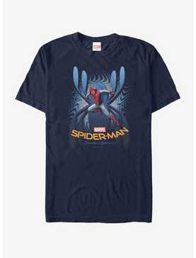 Marvel Spider-Man Homecoming Logo Pattern T-Shirt, , hi-res