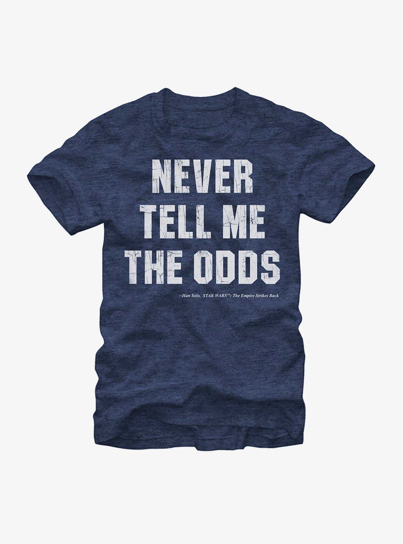 Star Wars Never Tell Me the Odds T-Shirt, , hi-res