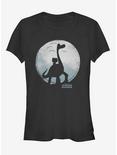 Disney Pixar The Good Dinosaur Arlo and Spot Moon Girls T-Shirt, BLACK, hi-res