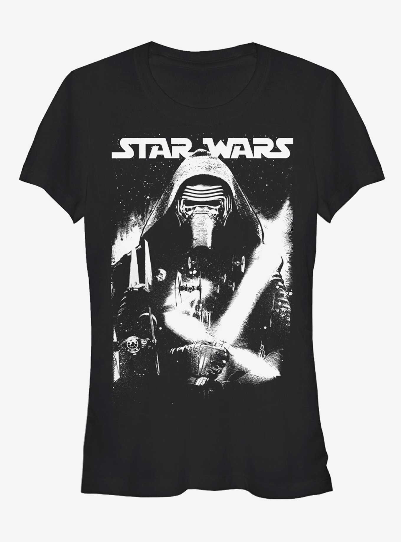 Star Wars Kylo Ren Stare Down Girls T-Shirt, , hi-res