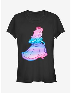 Nintendo Princess Peach Rainbow Fade Girls T-Shirt, , hi-res