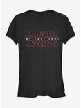 Star Wars Sleek Logo Girls T-Shirt, BLACK, hi-res