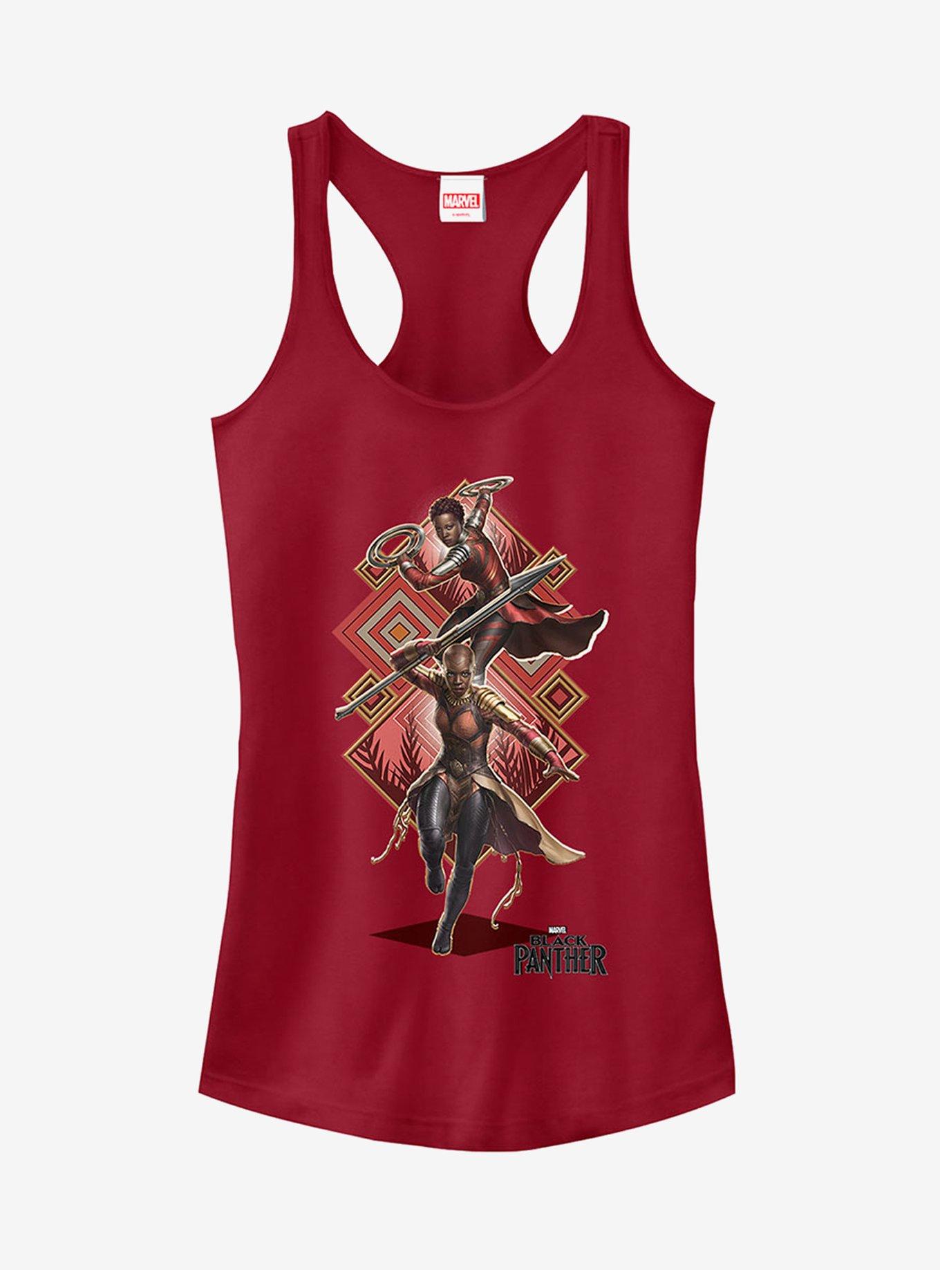 Marvel Black Panther 2018 Special Forces Girls Tank, SCARLET, hi-res