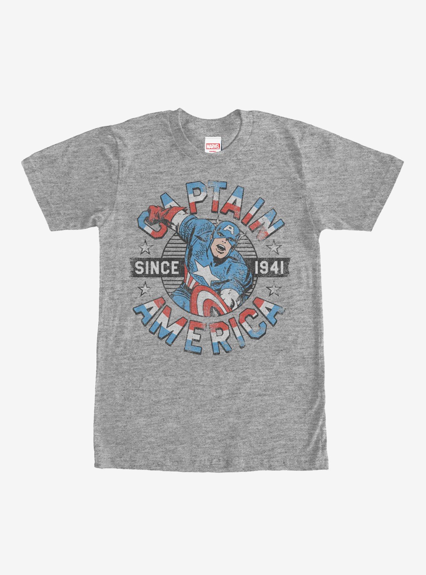 Marvel Captain America 1941 T-Shirt, ATH HTR, hi-res