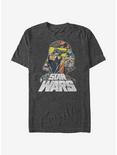 Star Wars Darth Vader Comic Helmet T-Shirt, CHAR HTR, hi-res