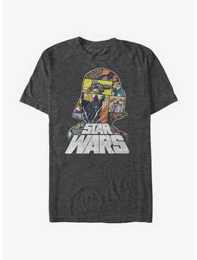Star Wars Darth Vader Comic Helmet T-Shirt, , hi-res